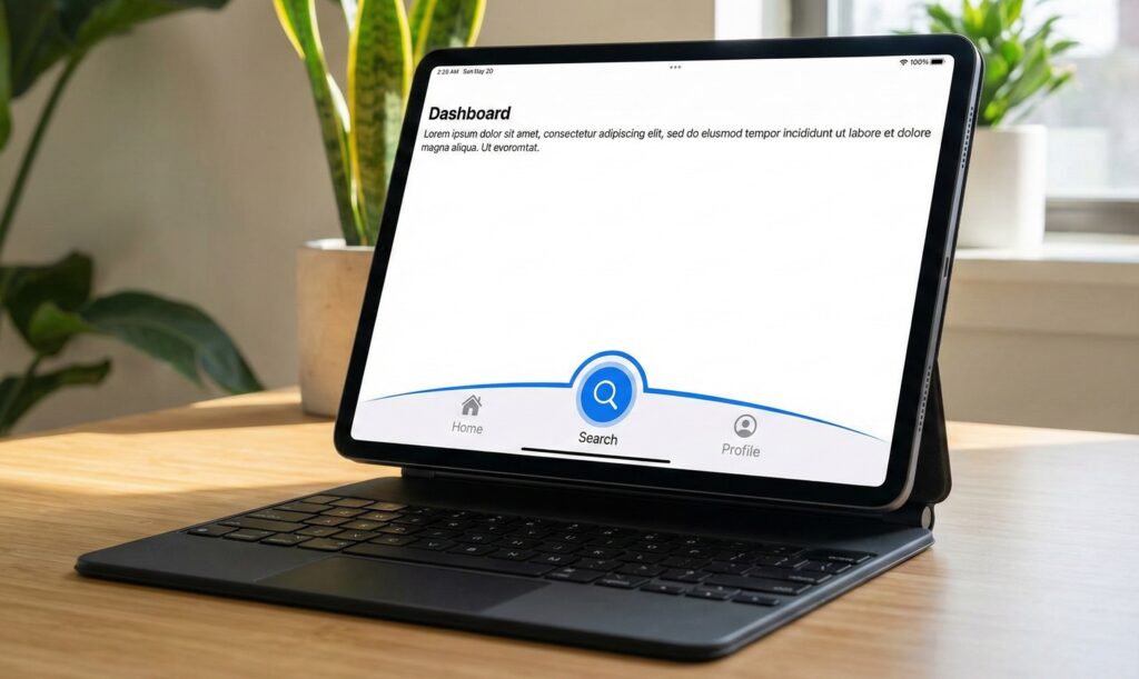 Tab Bar curvo en SwiftUI